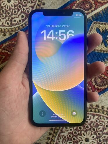 ayfon şekli: IPhone X, 256 ГБ, Черный, Face ID