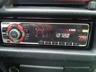 bluetooth mikrofon karaoke: Sony Xplod XR-4950X avtomobil maqnitola - FM/MW/SW radiolu kasetli — 1