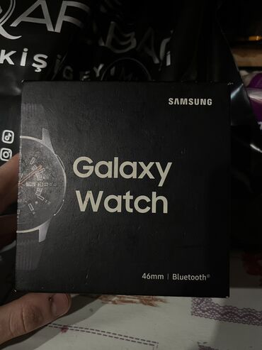 apple watch 4: İşlənmiş, Smart saat, Samsung, Sensor ekran, rəng - Qara