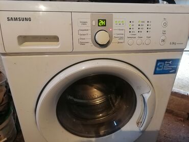 ручной стиральная машина: Стиральная машина Samsung, Б/у, Автомат, До 6 кг
