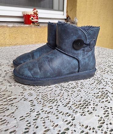 ccc papuce: Tople čizme „šunjalice“, broj 37 - Unutrašnje gazište: 23,5 cm - — 2