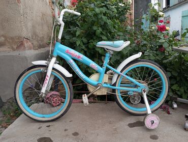 спортивные стойки: Детский велосипед на 5-9 лет. размер колес 18 доставка по Бишкеку и