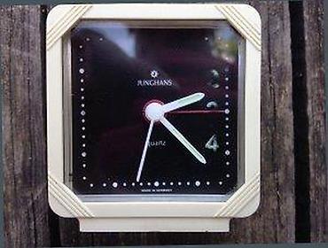 Satovi za kuću: Germany made Junghans Quartz Travel alarm clock. Made in GERMANY — 9