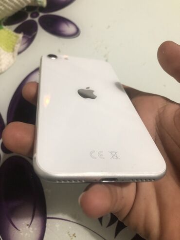 iphone se 2020 telenor: IPhone SE 2020, 64 GB, Ağ, Barmaq izi, Simsiz şarj