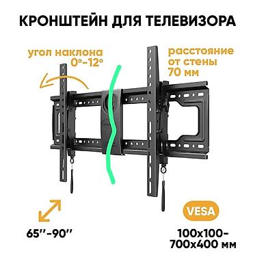 led matrix panel: Кронштейн для огромных и тяжёлых телевизоров с наклоном делящийся на — 3