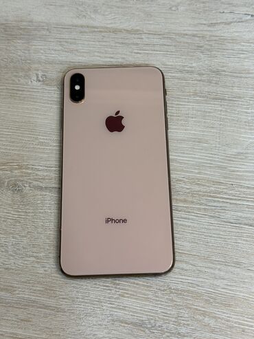 поко х6 про бишкек: IPhone Xs Max, Колдонулган, 64 ГБ, Rose Gold, 80 %