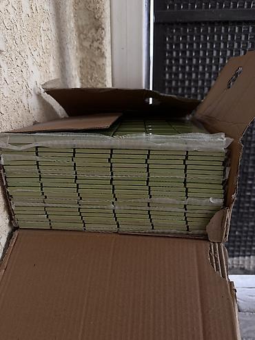 Ремонт и строительство: Мозаика керамическая на сетке, цвет оливковый (матовый). - Формат — 3