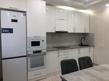 Sifarişlə mətbəx mebeli: Sifarişlə mətbəx dəsti, Özü çəkən petlələr, MDF, Kredit var, Pulsuz çatdırılma — 12