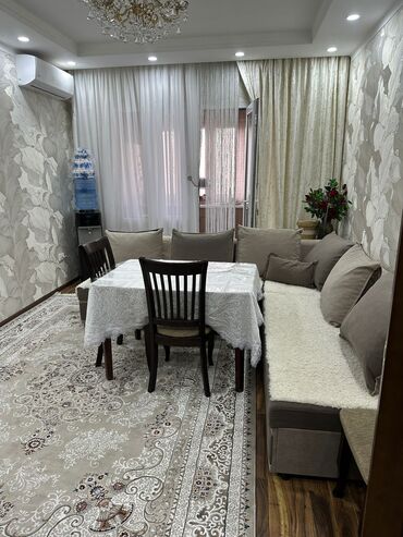 квартира в аренду в оше: 3 бөлмө, 64 кв. м, 106-серия, 4 кабат, Дизайнердик ремонт