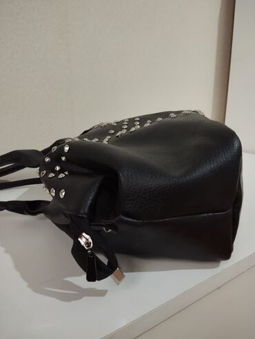 Çantalar: Sumka təmiz dəri en 35 25 sm 3, 4 dəfə islənib — 6