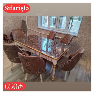 Masa və oturacaq dəstləri: Masa desti sifarisle hazırlanır. ⚜️ İstehsaldan satiş, otağınıza — 13