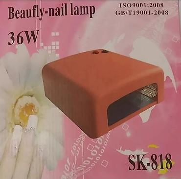 Beaufly-nail Lamp SK-818 – UV dırnaq quruducu - Güc: 36W - Model at lalafo.az Beaufly-nail Lamp SK-818 – UV dırnaq quruducu - Güc: 36W - Model