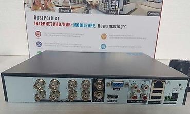 Oprema za video nadzor: Full HD - AHD DVR za 4ili8 kamera - IP DVR novi model novo. FULL HD — 10