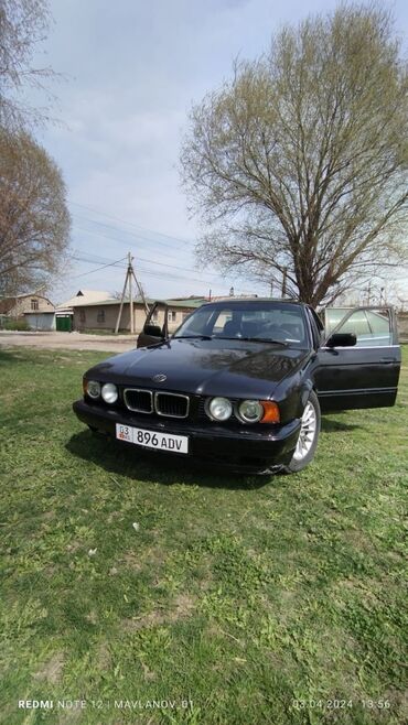 BMW 5 series: 1990 г., 2.5 л, Механика, Бензин, Седан