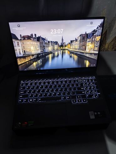 ноутбук asus rog strix: Ноутбук, Lenovo, 16 ГБ ОЭТ, AMD Ryzen 7, 15.6 ", Колдонулган, Татаал эмес тапшырмалар үчүн, эс тутум NVMe SSD