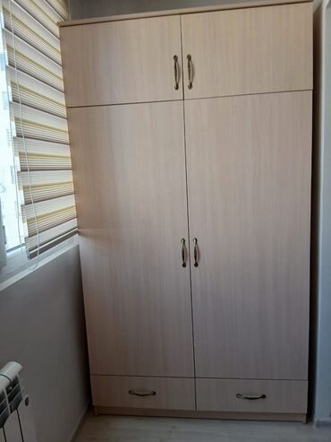 кровать кровать кровать: Кийим салуучу шкаф, Колдонулган, Түз, ЛДСП