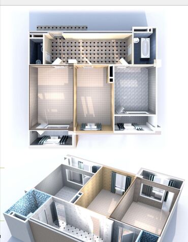 продаю гостиничного типа: 2 комнаты, 75 м², Элитка, 8 этаж, ПСО (под самоотделку)