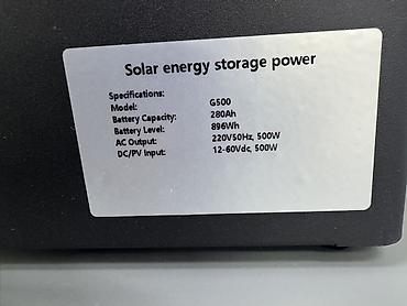 блок питания 550: Портативная электростанция/накопитель энергии Solar Energy Storage — 3