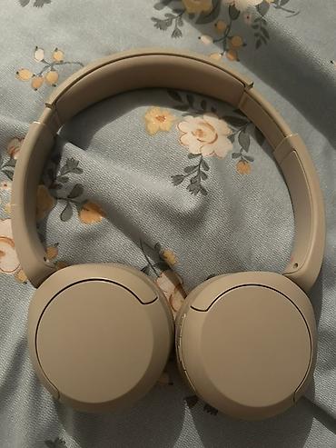 wf 1000xm3: Беспроводные накладные наушники, Sony, Б/у — 2