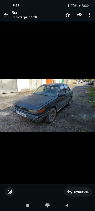 mitsubishi челенжер: Mitsubishi Lancer: 1992 г., 1.6 л, Механика, Бензин, Хетчбек