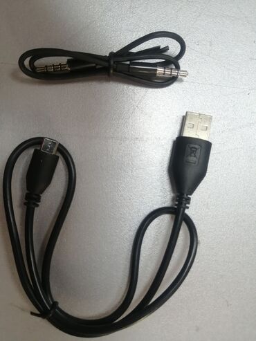 кабель для ноутбука: Кабель usb typ-A/Micro usb 54см
Кабель мини jack 34см