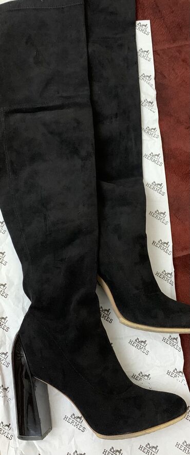 Сапоги: Очень удобные классные ботфорты от бренда HERMES Качество отличное — 5