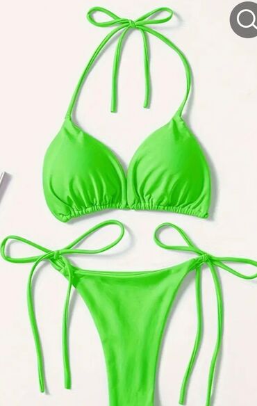 Swimsuits: L (EU 40), color - Green