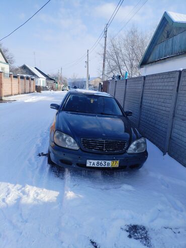 Mercedes-Benz: Mercedes-Benz S-Class: 2001 г., 4.3 л, Автомат, Бензин, Седан