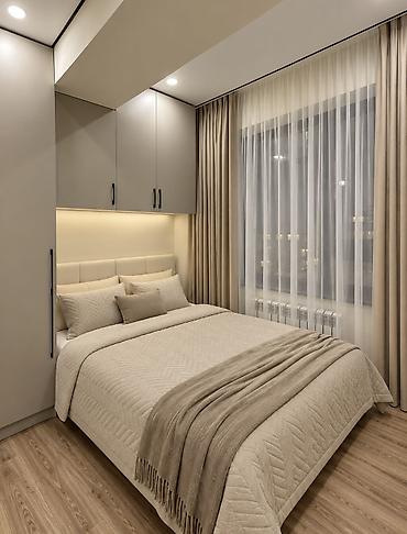 2 ком ак ниет кут: 1 комната, 42 м², Элитка, 9 этаж, Дизайнерский ремонт — 3