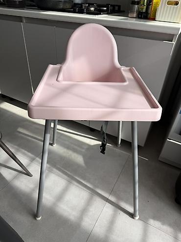киндер гарри поттер: Детский стульчик для кормления от IKEA - Цвет: нежно‑розовый, ножки — — 1