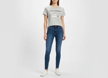 givenchy t shirty z dziurami: Calvin Klein, Women`s T-shirt, size M