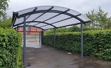 Навесы: Навес, Арочный, Металл, Поликарбонат, Новый, Гарантия — 5