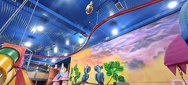 фуд трек: Подвесная трасса «Зиплайн Roller coaster» для детского игрового центра — 2