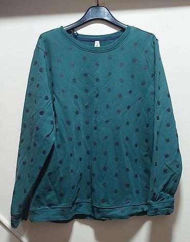 lacoste majice akcija: Zelena dukserica sa tačkicama - Model: klasična dukserica dugih — 1