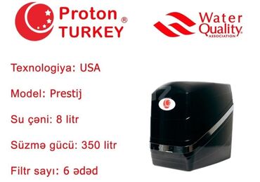 Su filtrləri: Su filtiri su aparatı proton turkey ünvan Kürdexanı 2 ay işlənib yeni