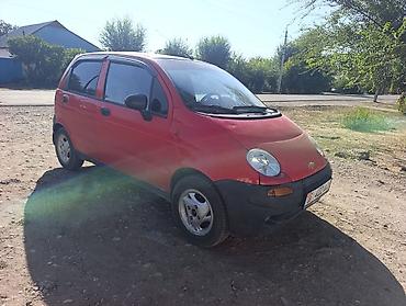 арзан матиз 1: Daewoo Matiz: 2002 г., 0.8 л, Кол менен иштөөчү, Бензин, Хетчбек — 4