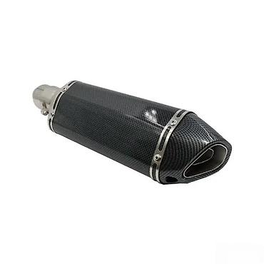 menjam auto za motor: Univerzalni sportski izduv (auspuh) za motocikle – karbon look - Tip — 1