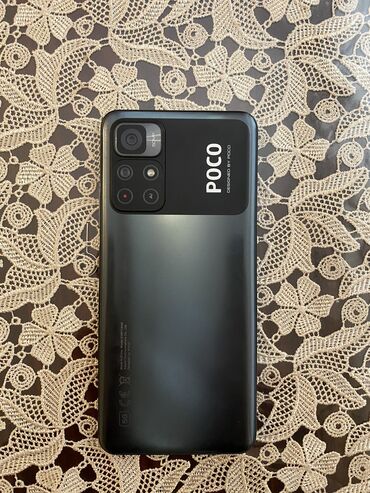 en ucuz telefon: Poco M4 Pro 5G, 128 GB, rəng - Boz, Sensor, Face ID