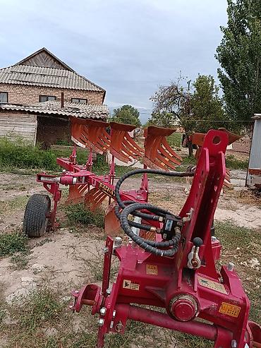 купить японский минитрактор с куном: Навесной оборотный плуг для трактора - Конструкция: многокорпусный — 8