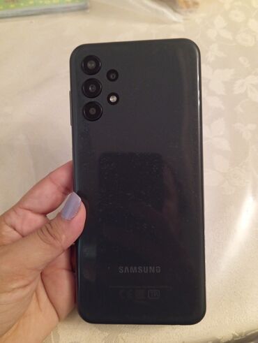 ikinci el telefonları: Samsung Galaxy A13, 64 GB, rəng - Qara, Barmaq izi