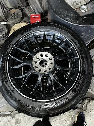 ауди 18: Колеса в сборе 215 / 55 / R 17, Лето, Б/у, Комплект, Легковые, Литые, отверстий - 10 — 2