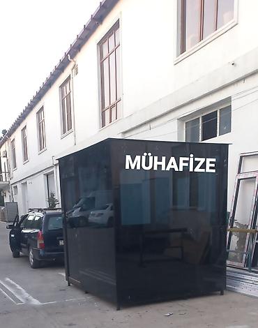 Budkalar, köşklər: MÜHAFİZE BUTKALARI. AĞRAN KABİNƏTLƏRİ ŞÜŞƏLİ. ALEMİNİUM PLASTİK — 2