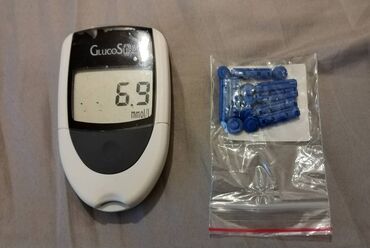 Medicinski proizvodi: Aparat za merenje šećera u krvi komplet GlucoSure Očuvan (nije skinuta
