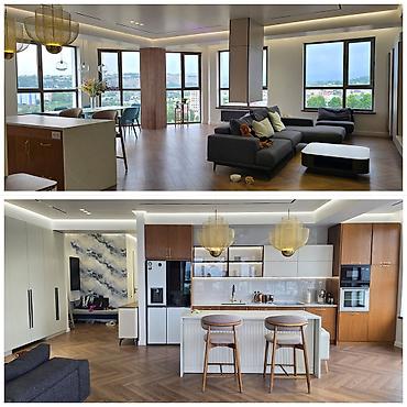 центральный: 2 комнаты, 125 м², Резиденция, 12 этаж, Евроремонт — 3