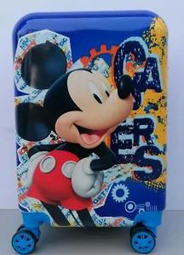 Rančevi, torbe i koferi: Dečiji set kofera – Mickey Mouse dizajn - Set od 2 kofera: veći i — 18