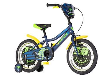 convers starke: Bicikl kids Visitor Roboter 16" 9" V-brake + kontra, za visinu deteta — 1