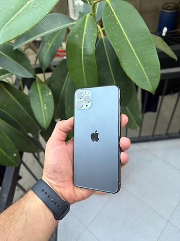 iphone x qiymet: IPhone 11 Pro Max, 256 GB, Space Gray, Face ID — 1