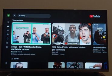 Televizorlar: Shivaki
 TV 
82 ekran 170m.
Smart.
Ünvan saray mtk
Xeyale