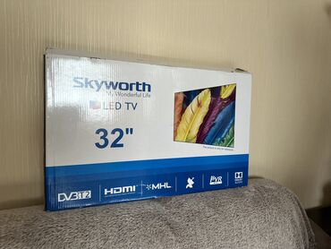 Телевизоры: Продаю б/у телевизор skyworth диагональ 32 дюйма (81см) в идеальном