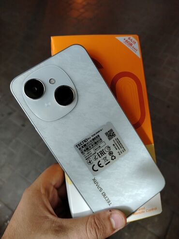 Boşqablar: Tecno Spark Go, 64 GB, rəng - Boz, Zəmanət